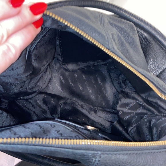 DKNY slouchy leather tote bag (2005-2006) - Picture 3 of 4